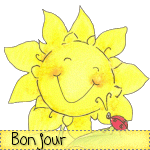 Gif animé bonjour